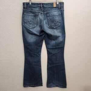 Maurices Jeans Womens Size 7/8 Molli Flare Y2K Grunge